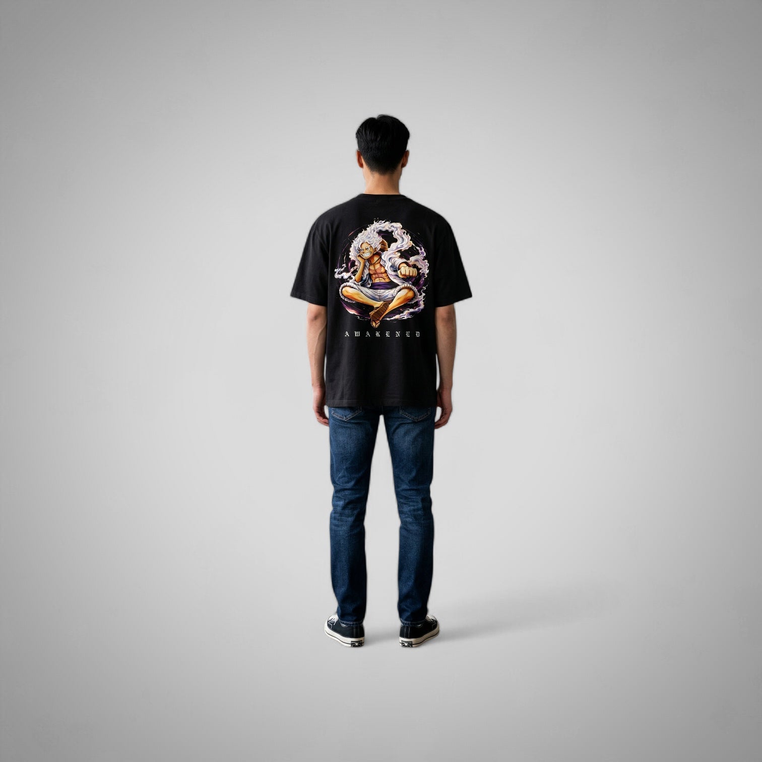 PANTHX Gear 5 Oversized T-Shirt – Premium Anime Streetwear